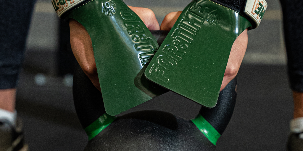 CrossFit Grips and Kettlebell